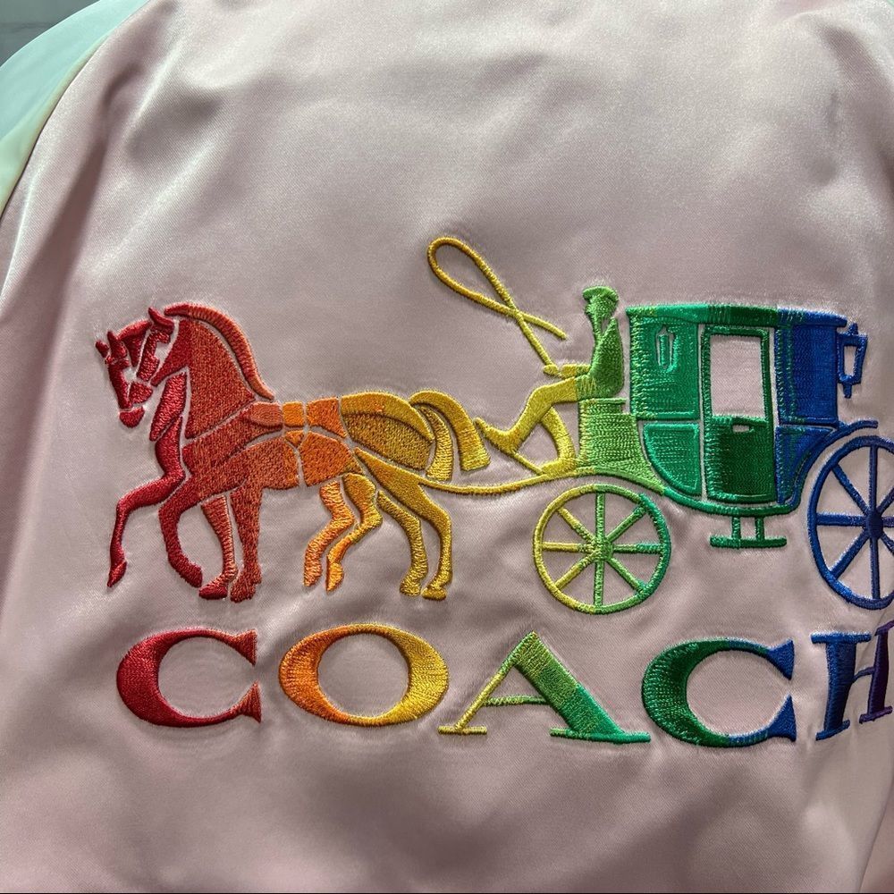M COACH RAINBOW SOUVENIR JACKET limited edition. Celebrating the LGBTQ community - Picture 9 of 16